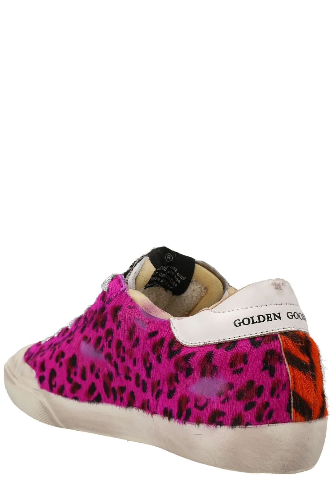 Golden Goose Deluxe Brand Superstar Animal Print Sneakers