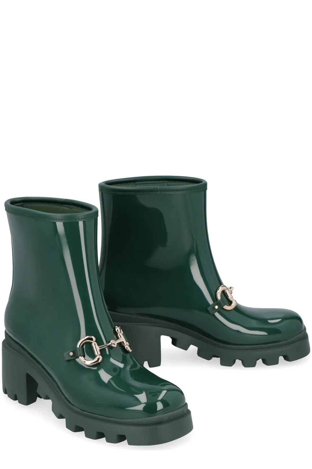 Gucci Horsebit-Detailed Heeled Boots