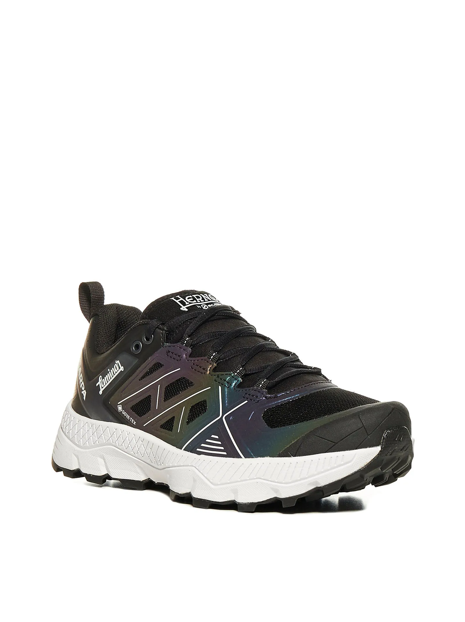 Herno Logo Printed Lace-Up Sneakers