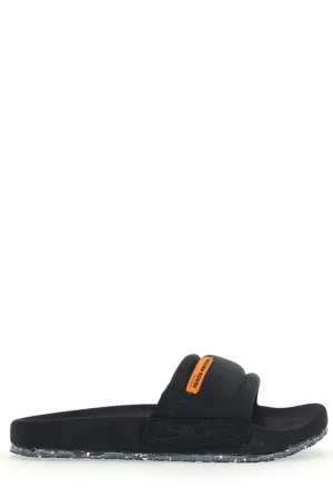 Heron Preston Logo Patch Open-Toe Slides