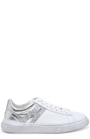 Hogan H365 Metallic Panelled Sneakers