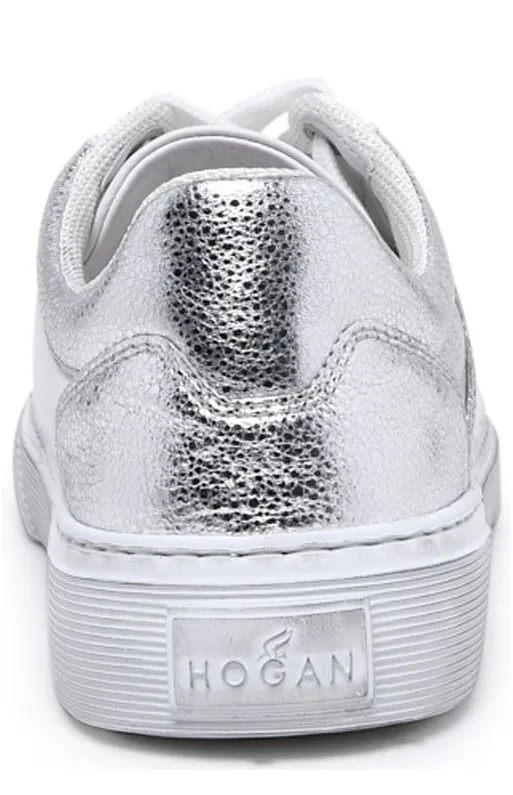 Hogan H365 Metallic Panelled Sneakers