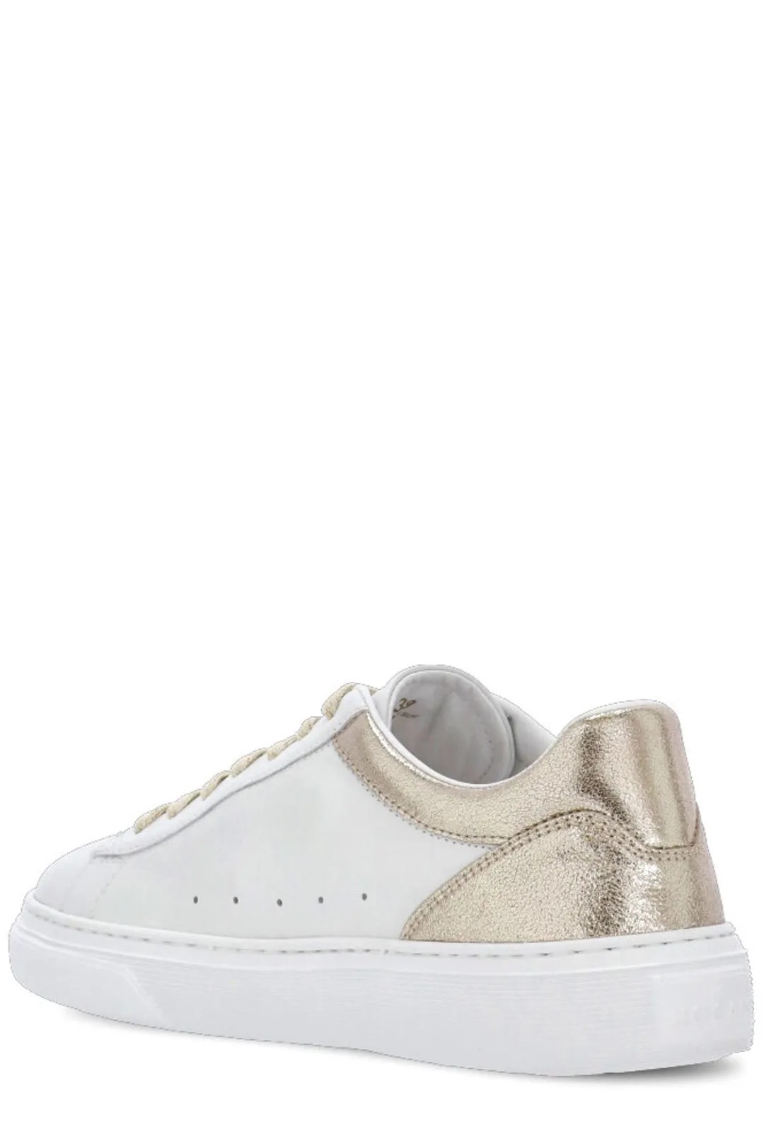 Hogan H365 Round Toe Lace-Up Sneakers