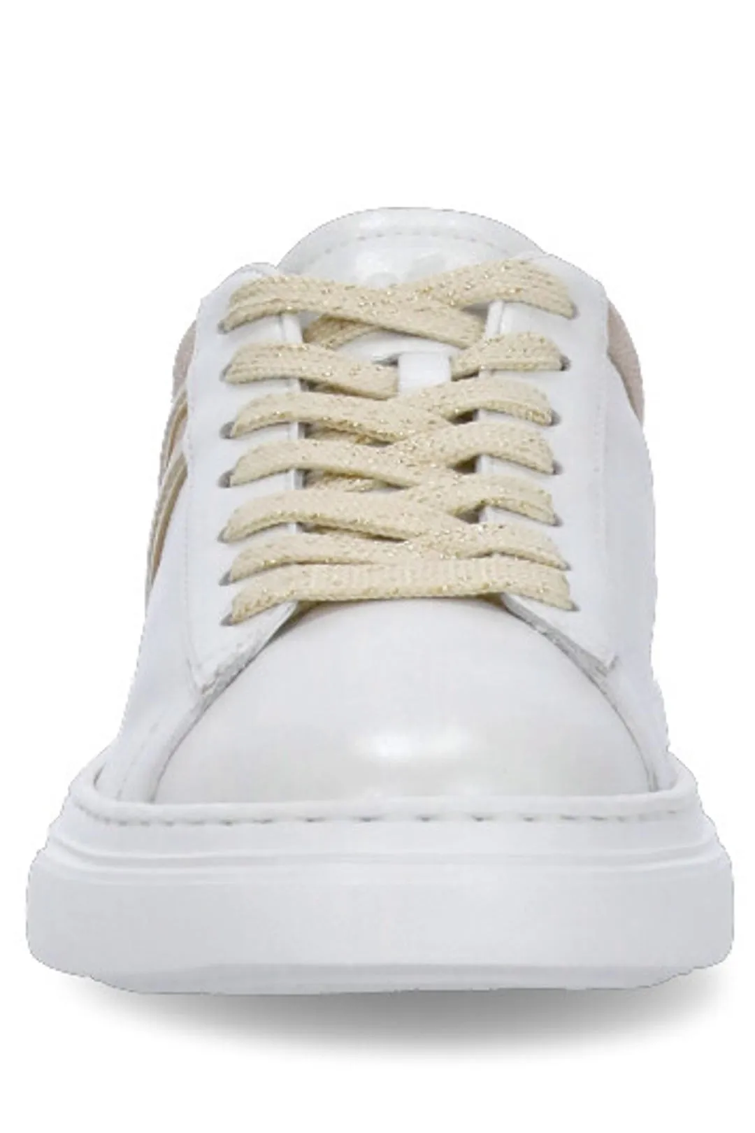 Hogan H365 Round Toe Lace-Up Sneakers