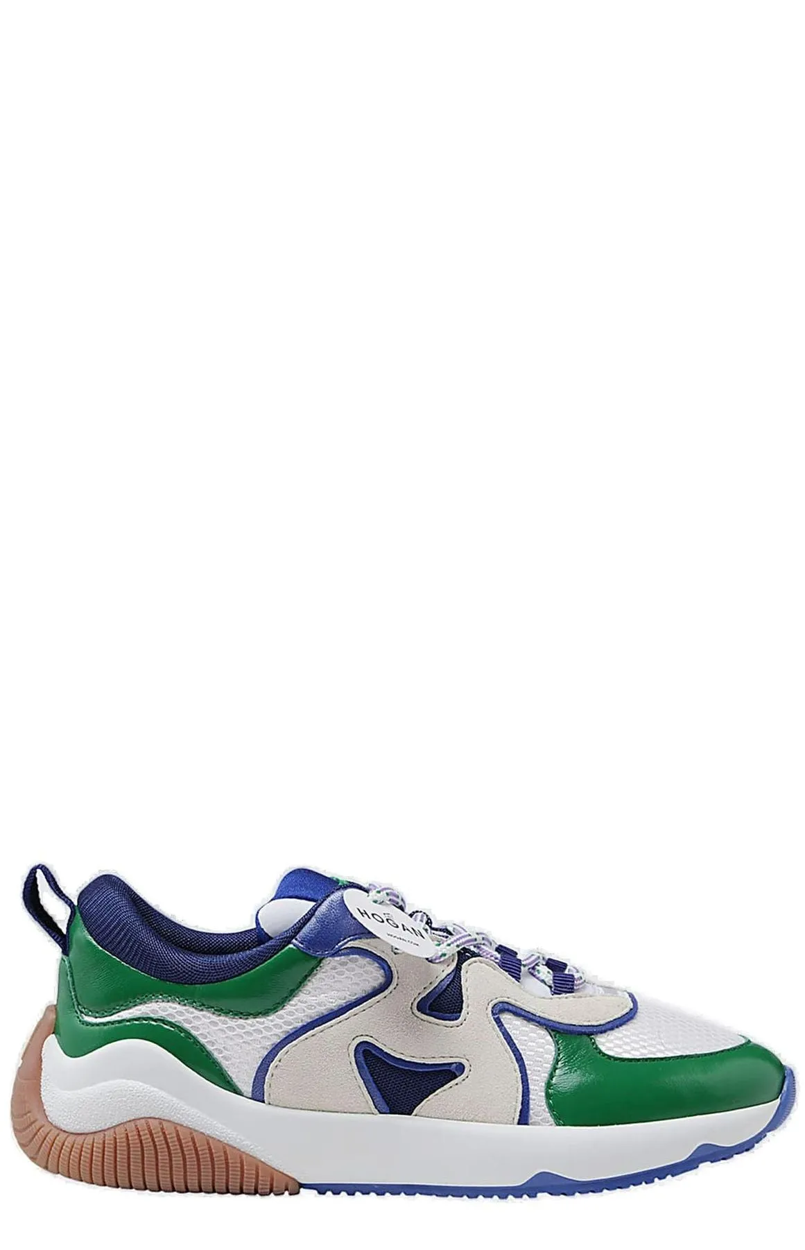 Hogan H597 Color-Block Lace Up Sneakers