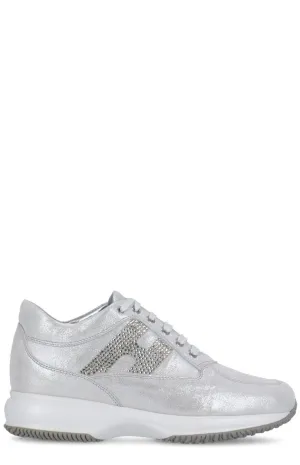Hogan Interactive Lace-Up Sneakers