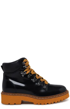 Hogan Lace-Up Hiking Boots