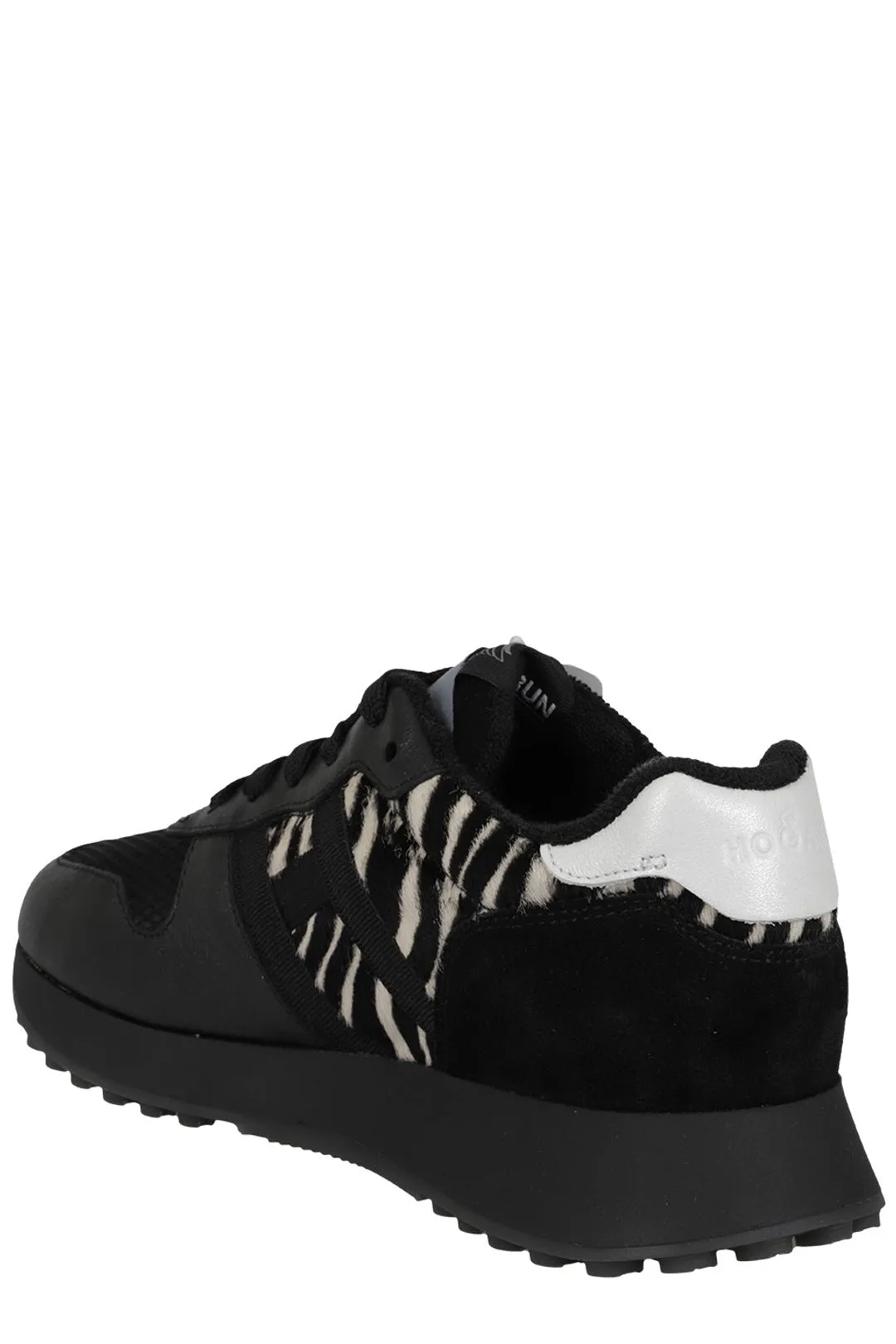 Hogan Logo Detailed Lace-Up Sneakers