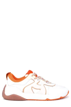 Hogan Logo Detailed Lace-Up Sneakers