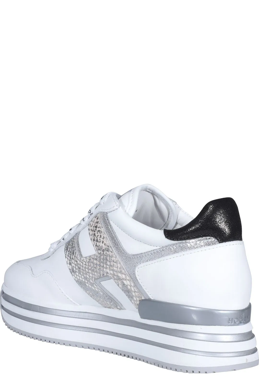 Hogan Logo Detailed Platform Lace-Up Sneakers