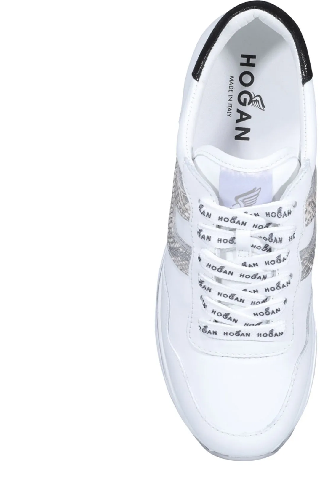 Hogan Logo Detailed Platform Lace-Up Sneakers