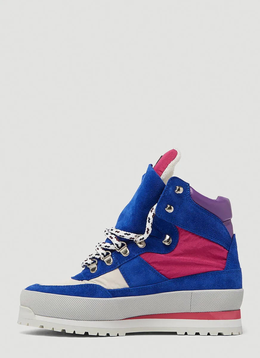 Isabel Marant Bannry Lace-Up Hiking Boots