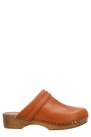 Isabel Marant Block Heel Slip-On Clogs