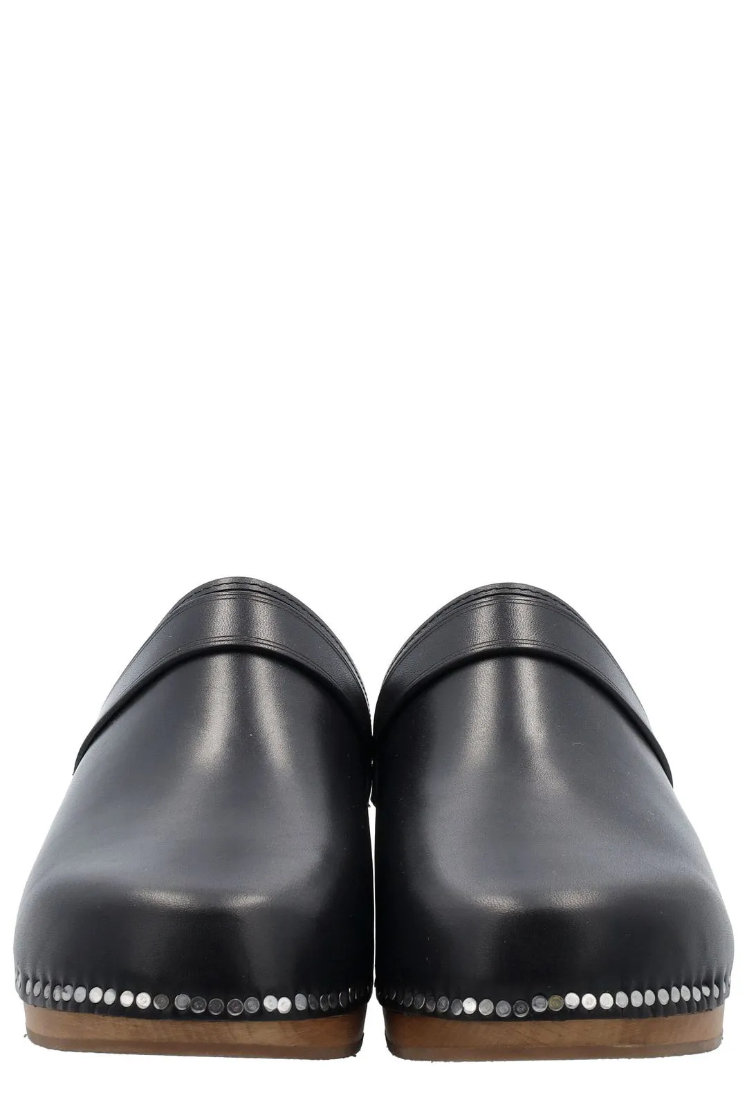 Isabel Marant Block Heel Slip-On Clogs