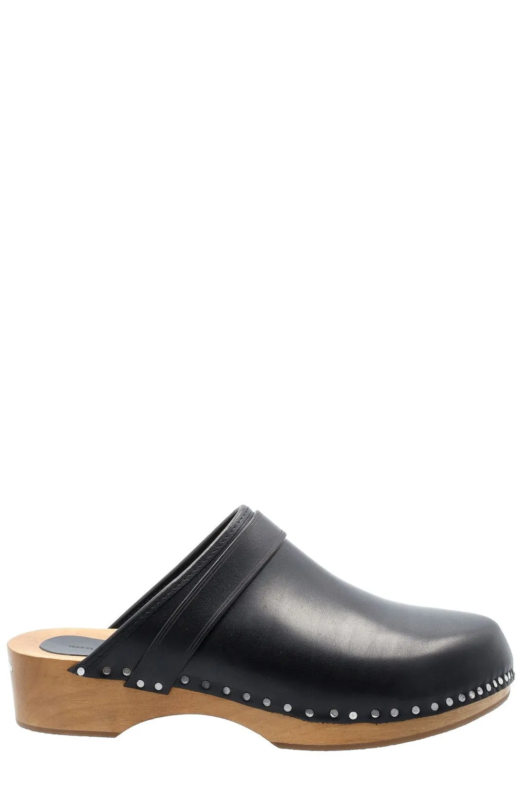Isabel Marant Block Heel Slip-On Clogs