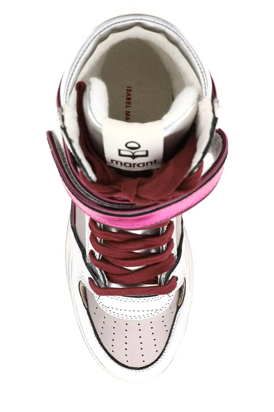 Isabel Marant Bresse High Top Colorblock Sneakers