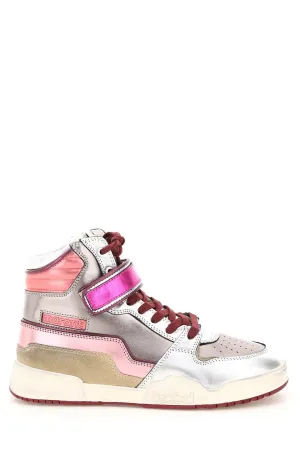 Isabel Marant Bresse High Top Colorblock Sneakers