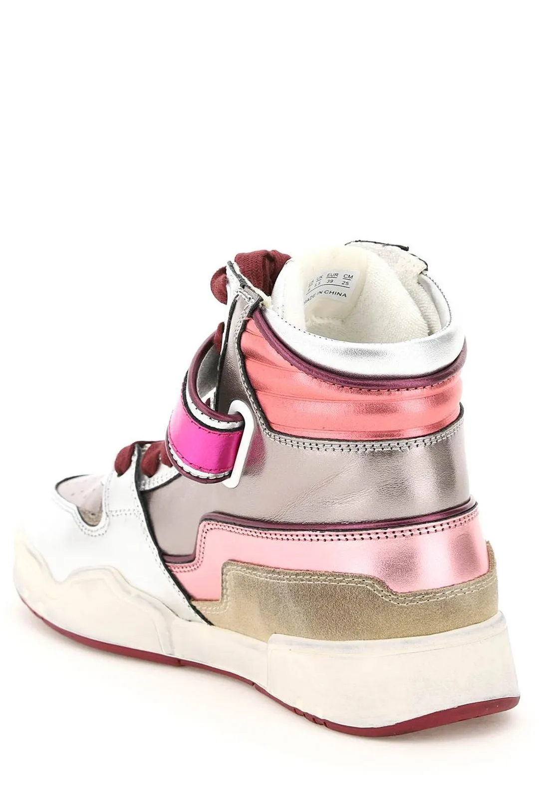 Isabel Marant Bresse High Top Colorblock Sneakers