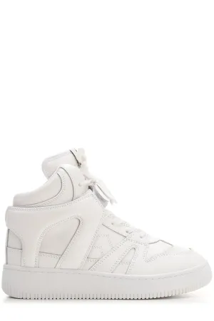 Isabel Marant Brooklee Logo Patch High Top Sneakers