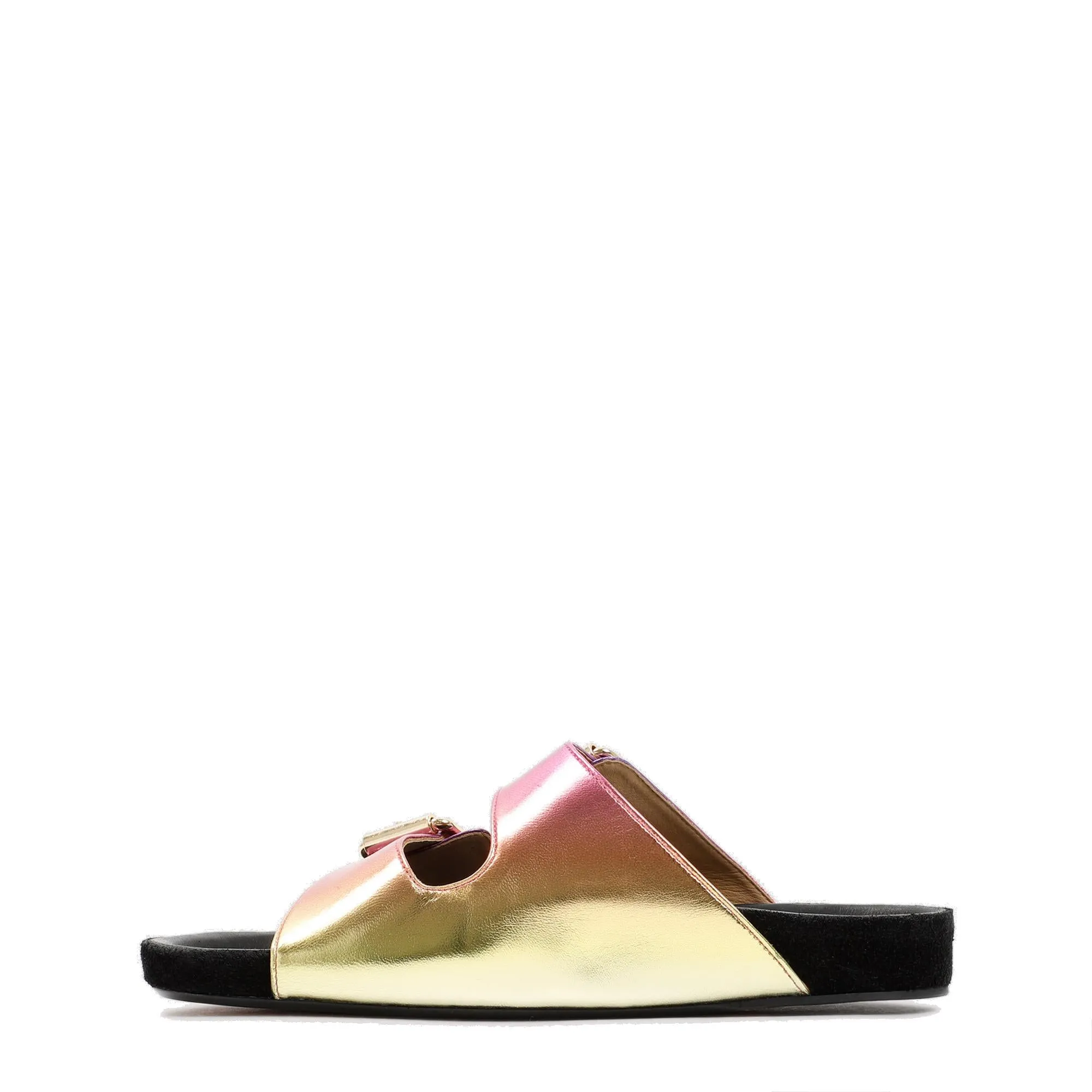 Isabel Marant Buckled Slip-On Sandals