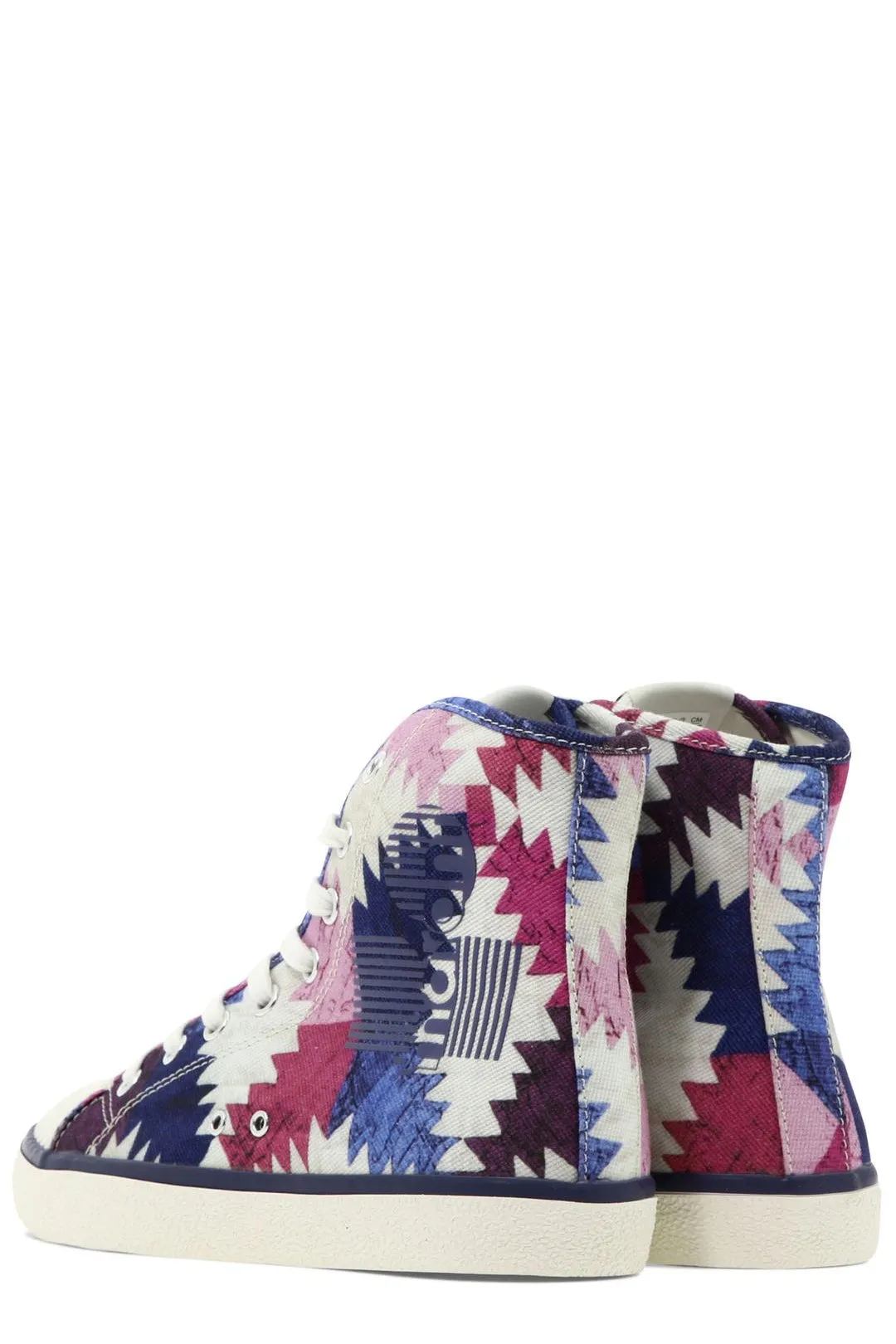 Isabel Marant Logo Printed Lace-Up Sneakers