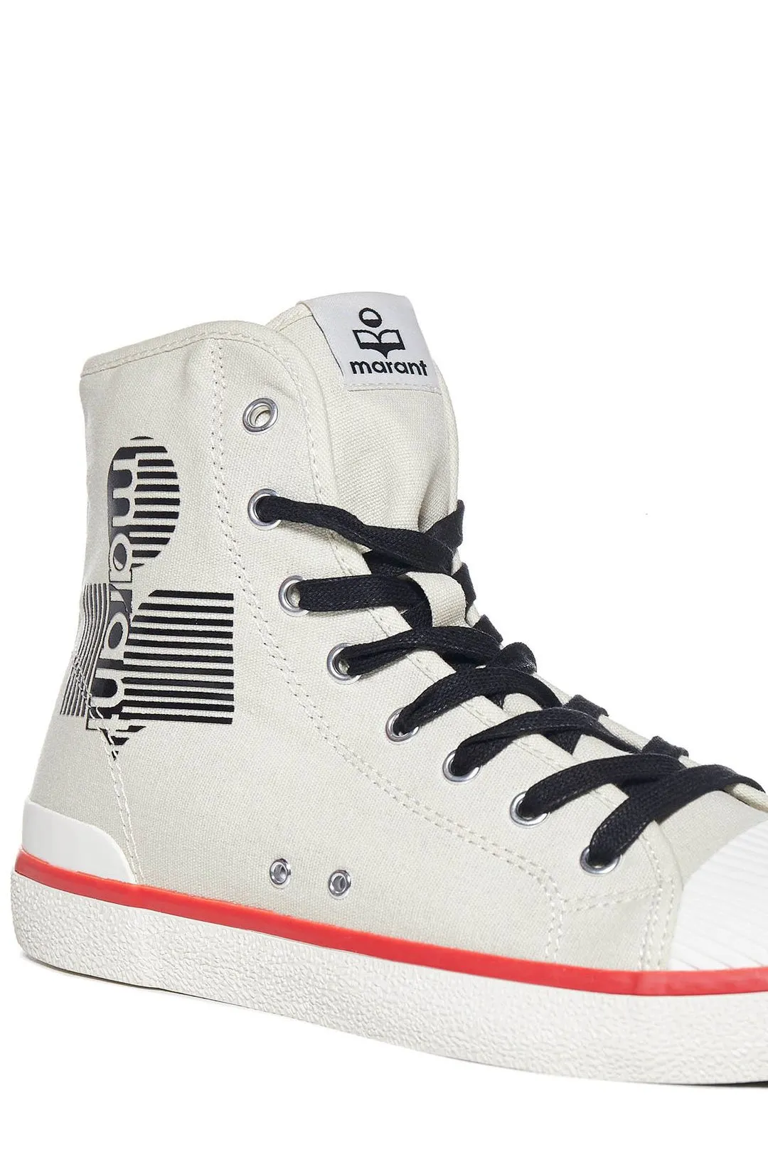 Isabel Marant Logo Printed Lace-Up Sneakers