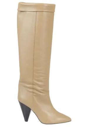 Isabel Marant Pointed Toe Knee-Length Boots