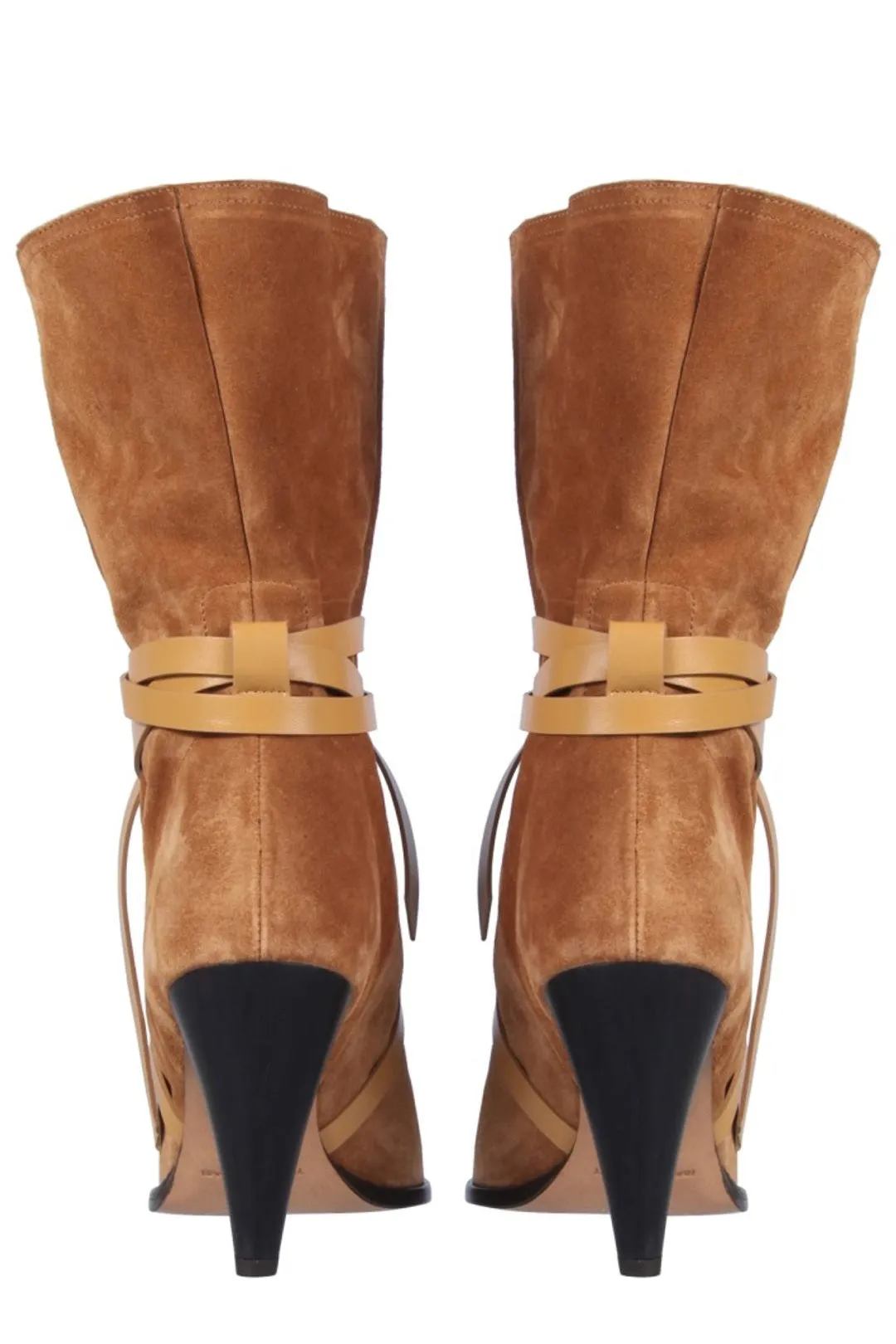 Isabel Marant Pointed Toe Wrap Boots