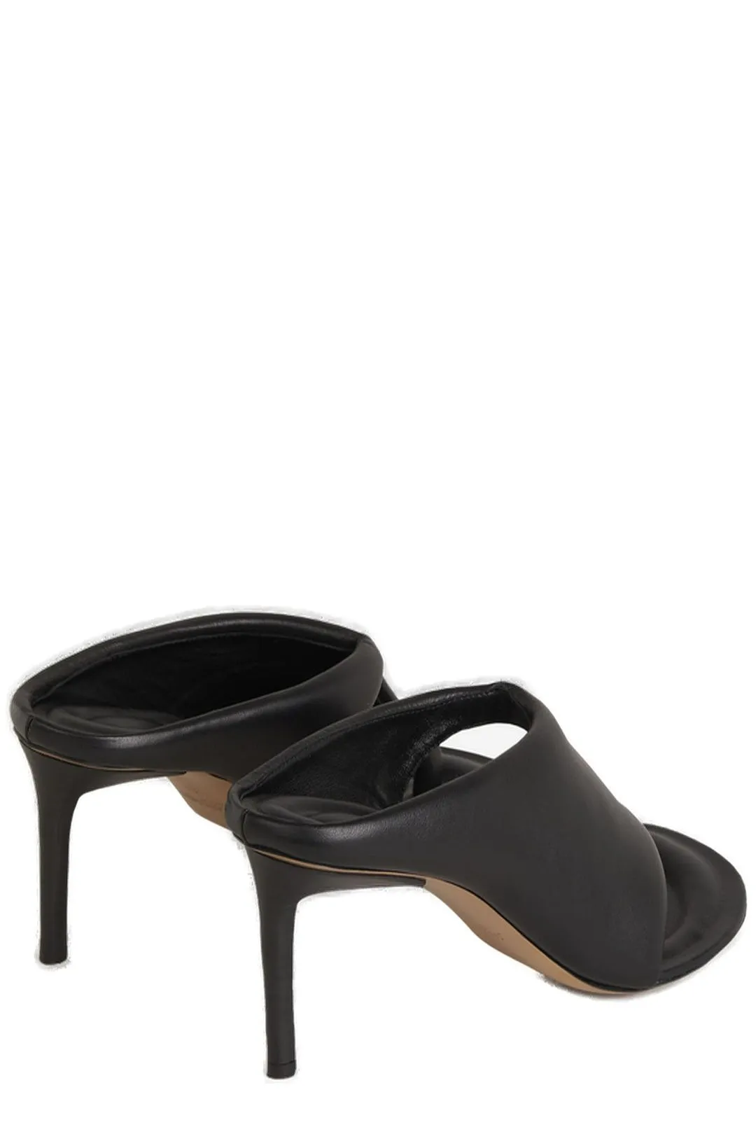 Jacquemus Asymmetric Slip-On Heeled Mules