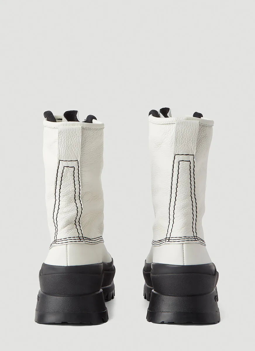 Jil Sander Chunky Sole Combat Boots