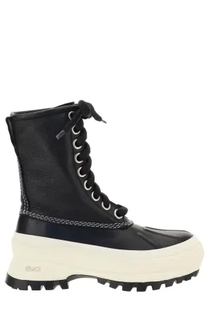 Jil Sander Chunky Sole Lace-Up Boots