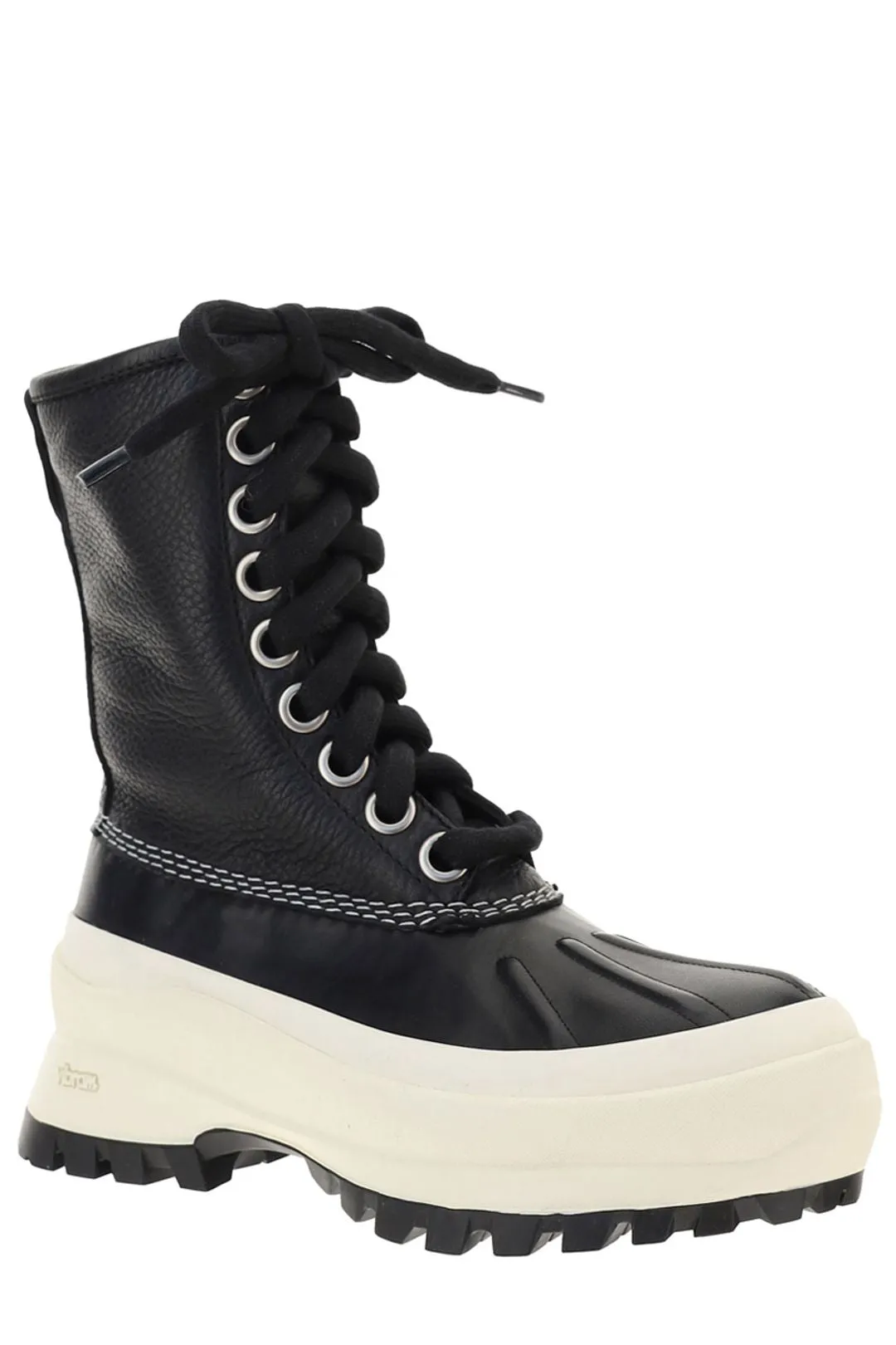 Jil Sander Chunky Sole Lace-Up Boots