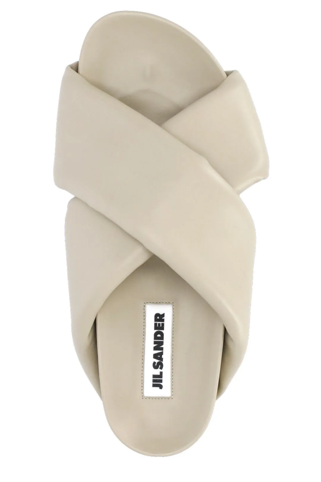 Jil Sander Open Toe Cross Strap Sandals