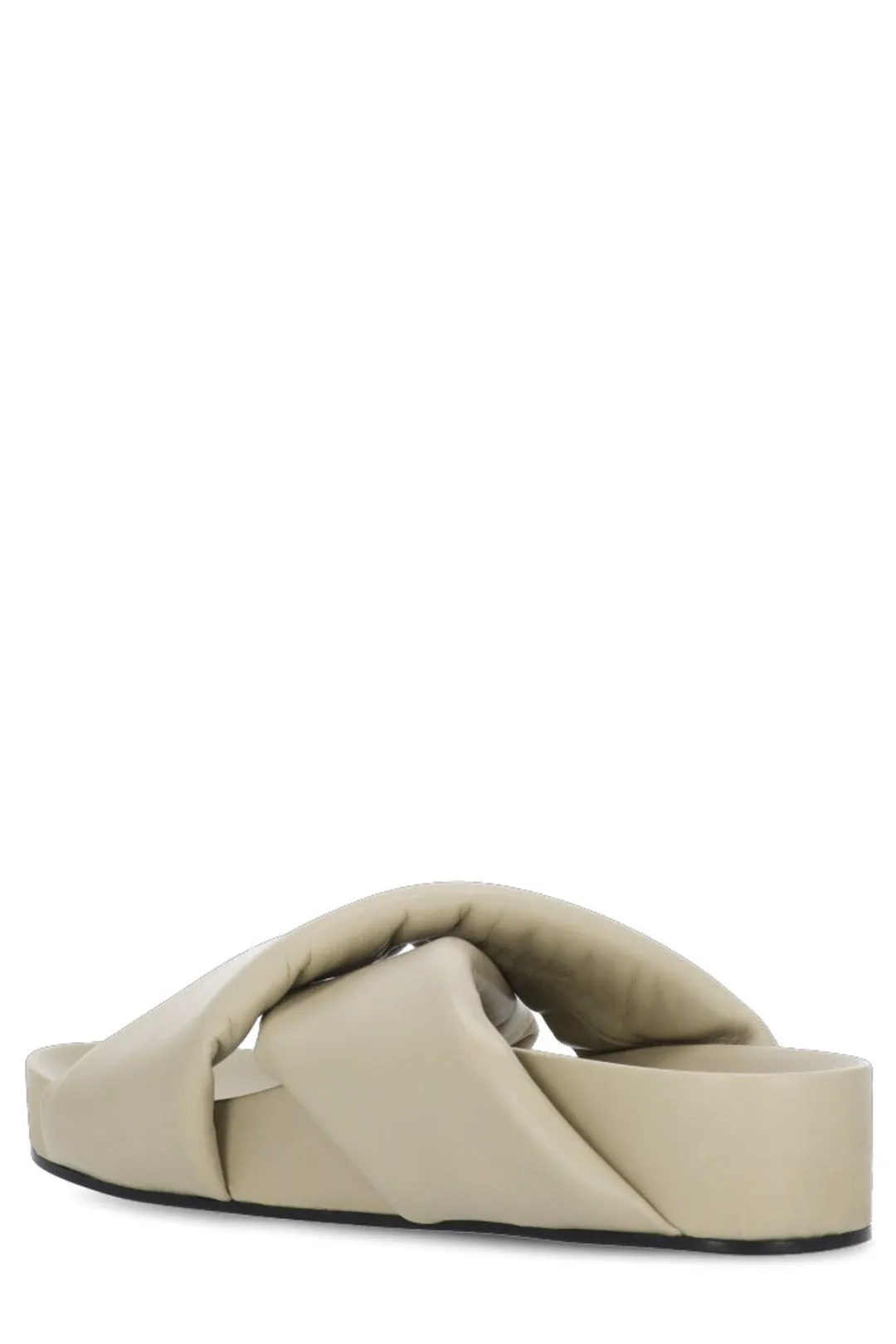 Jil Sander Open Toe Cross Strap Sandals