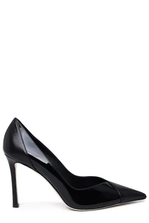 Jimmy Choo Cass 95 Pointed-Toe Pumps