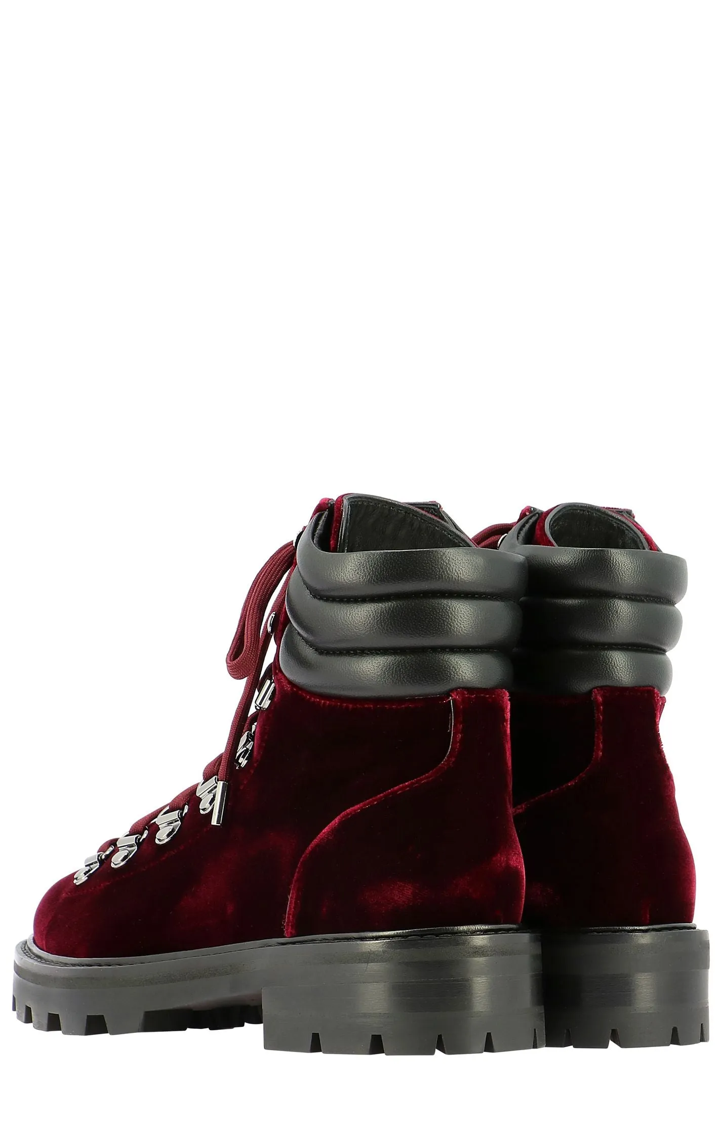 Jimmy Choo Lace-Up Combat Boots