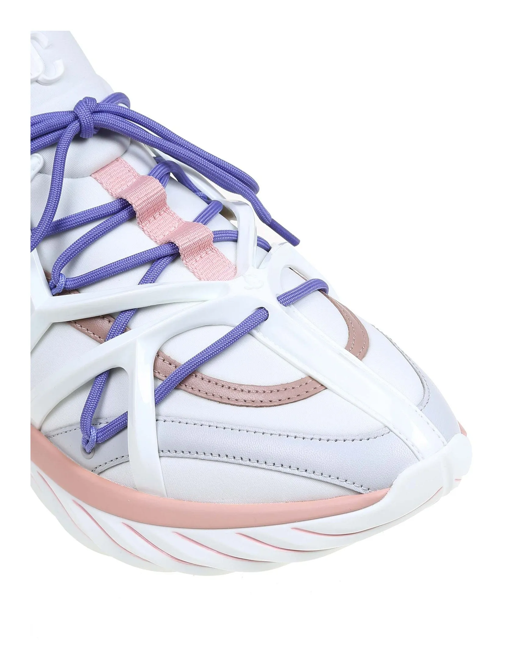Jimmy Choo Logo Detailed Lace-Up Sneakers