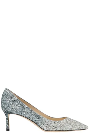 Jimmy Choo Romy 60 Glitter Pumps