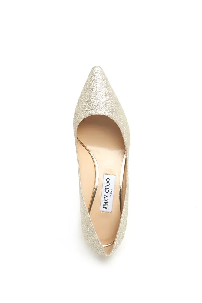 Jimmy Choo Romy Glitter Pumps