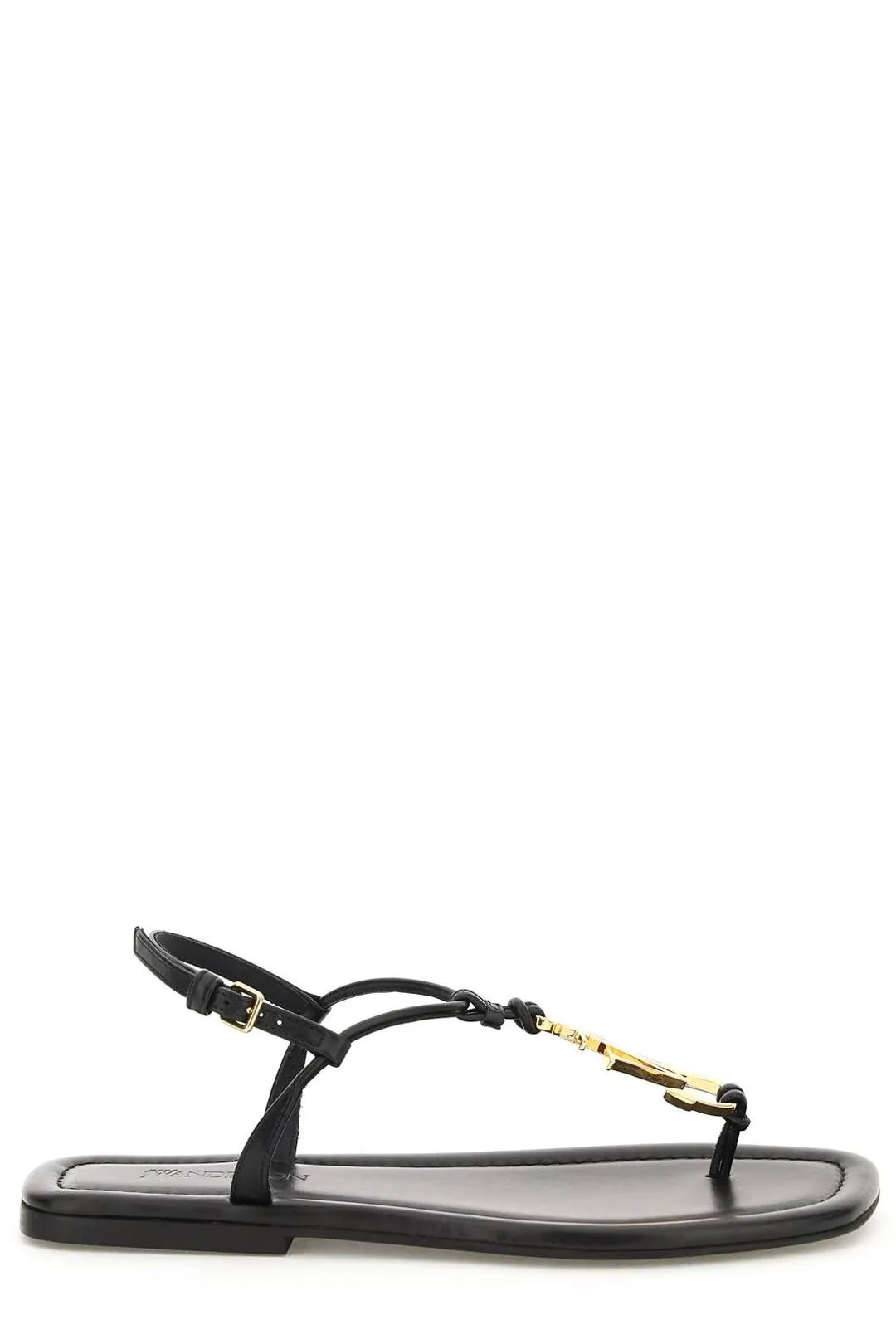 JW Anderson Anchor-Logo Plaque Sandals