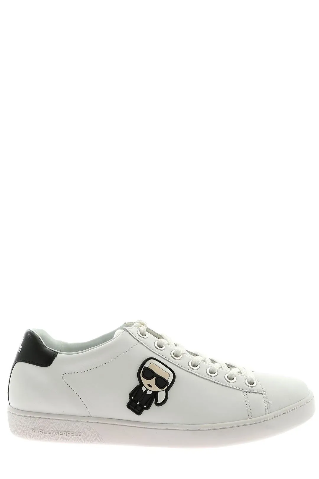 Karl Lagerfeld Logo Patch Low-Top Sneakers