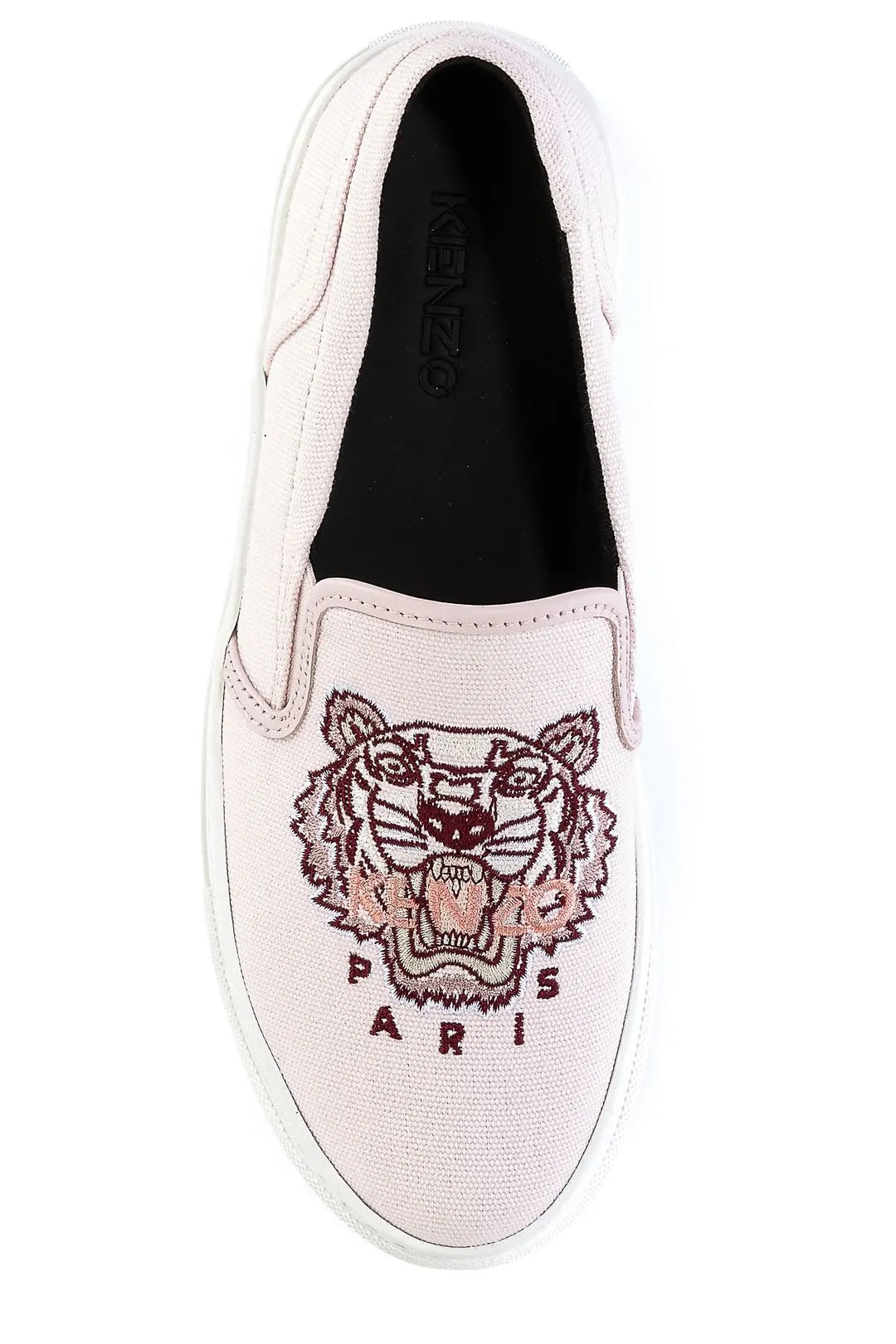 Kenzo Tiger Embroidered Slip-On Sneakers