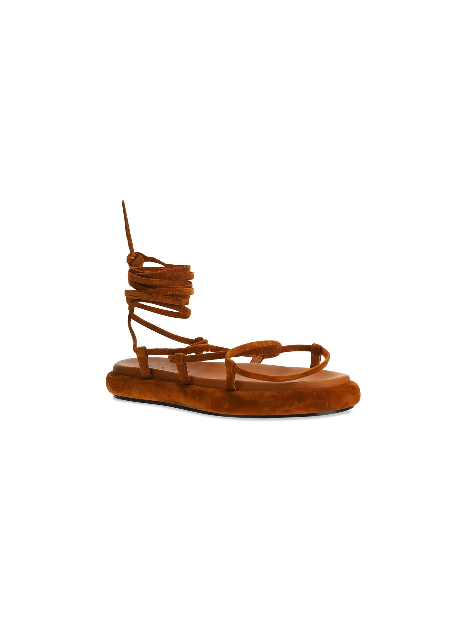 Khaite Alba Lace-Up Sandals