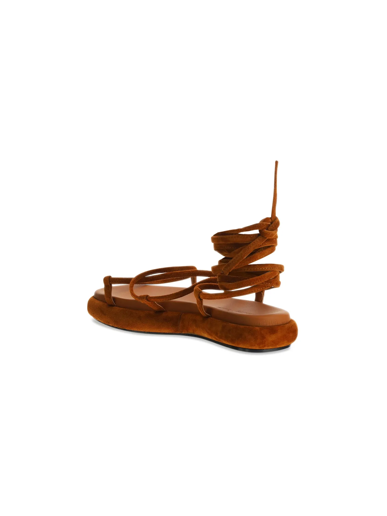 Khaite Alba Lace-Up Sandals