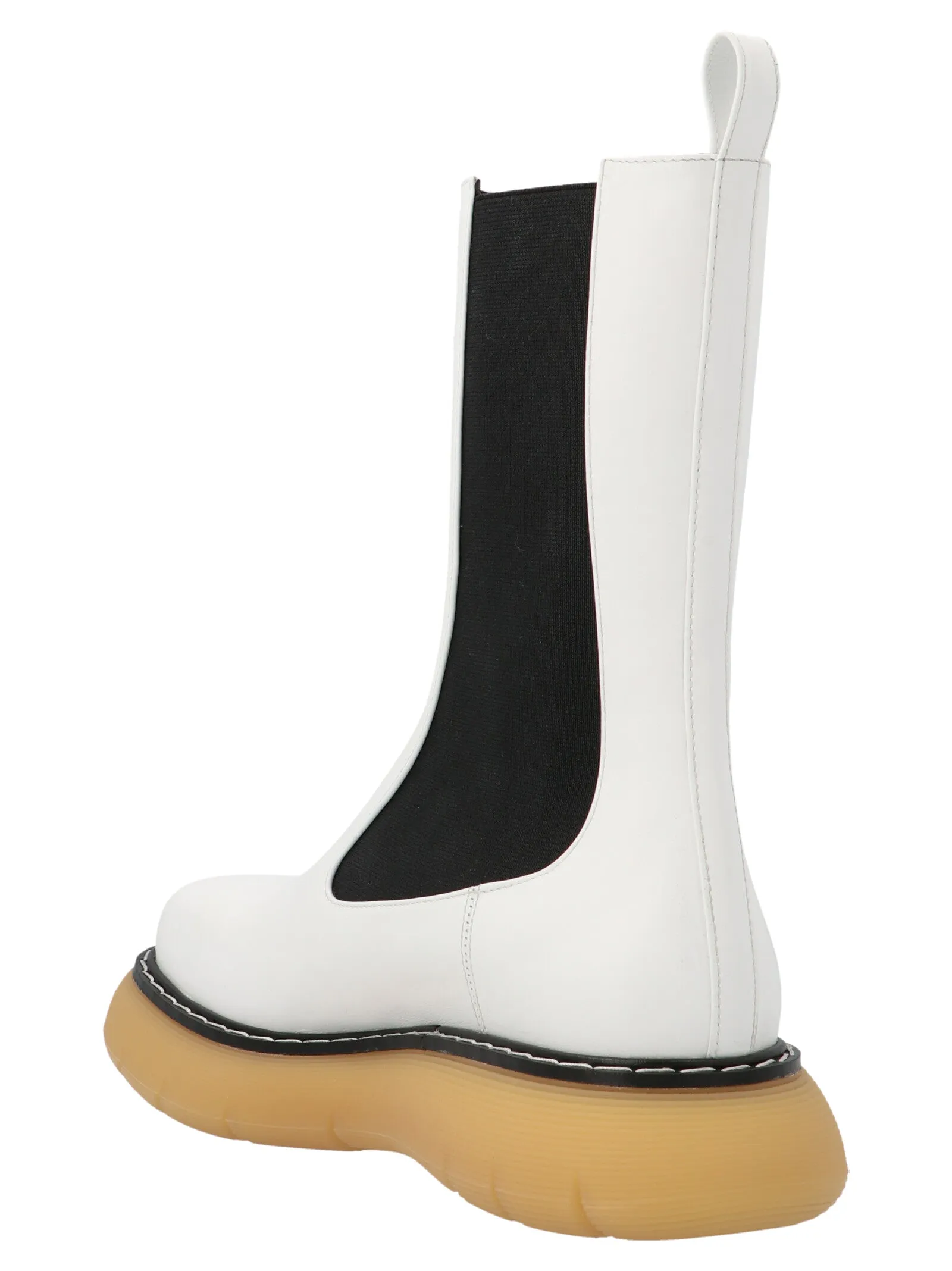 Khaite Bleecker Round Toe Ankle Boots