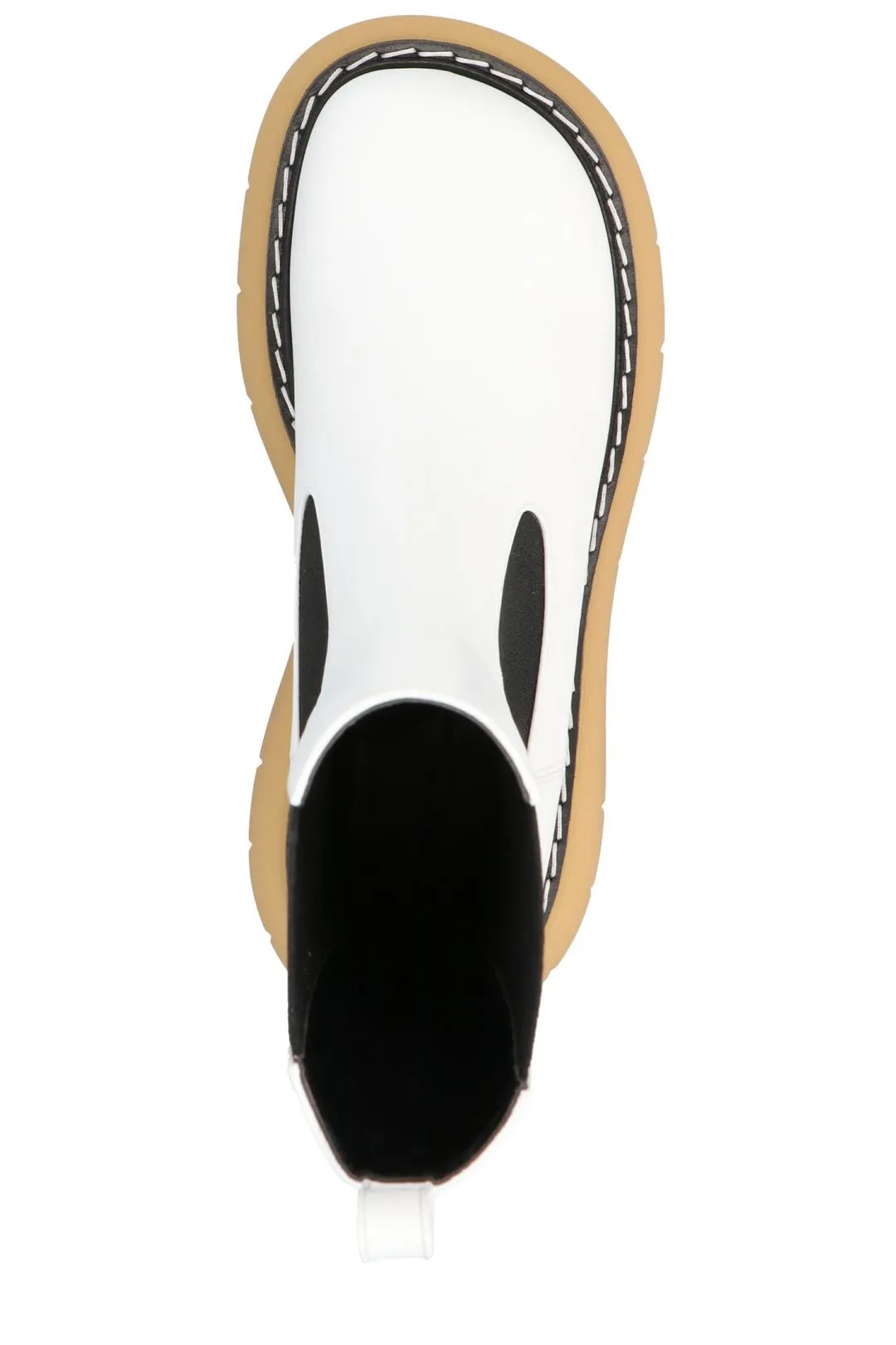 Khaite Bleecker Round Toe Ankle Boots