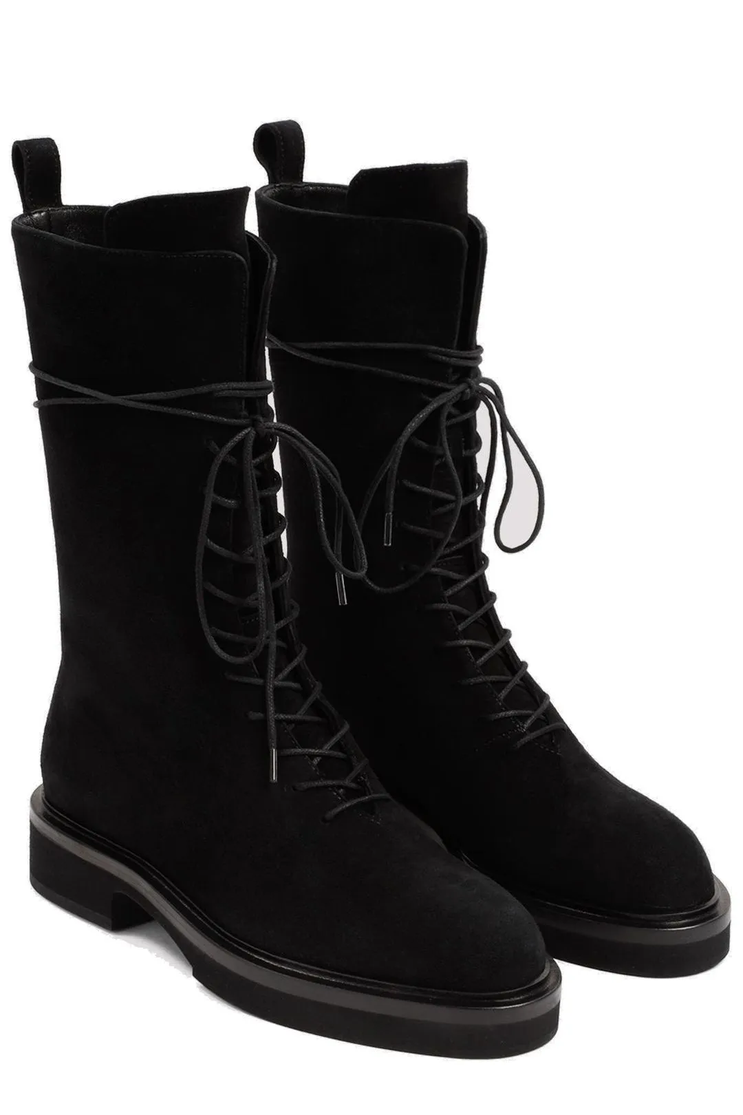 Khaite The Conley Lace Up Boots