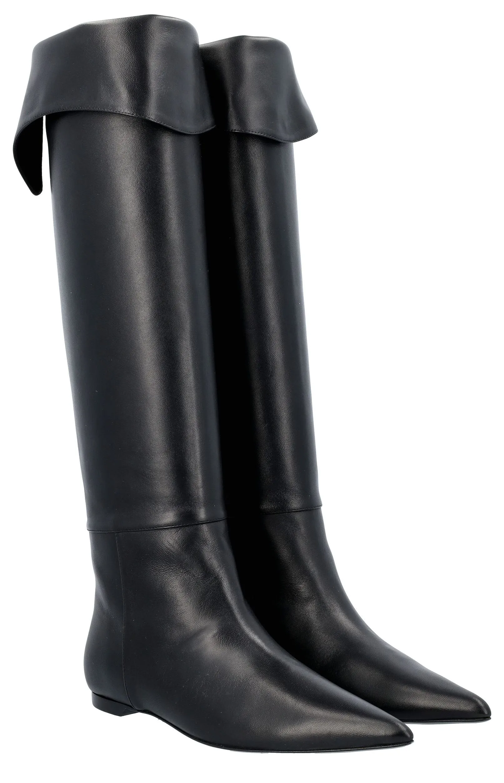Khaite The Diego Pointed-Toe Boots
