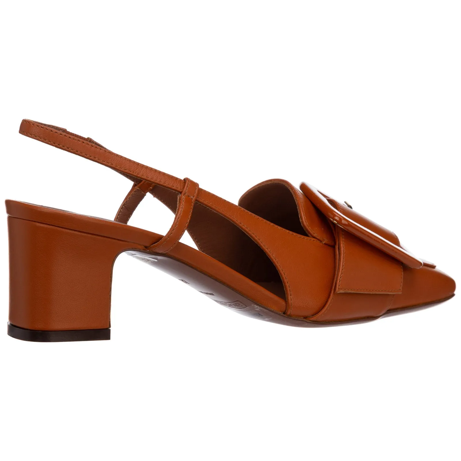 L'Autre Chose Block Heel Slingback Pumps