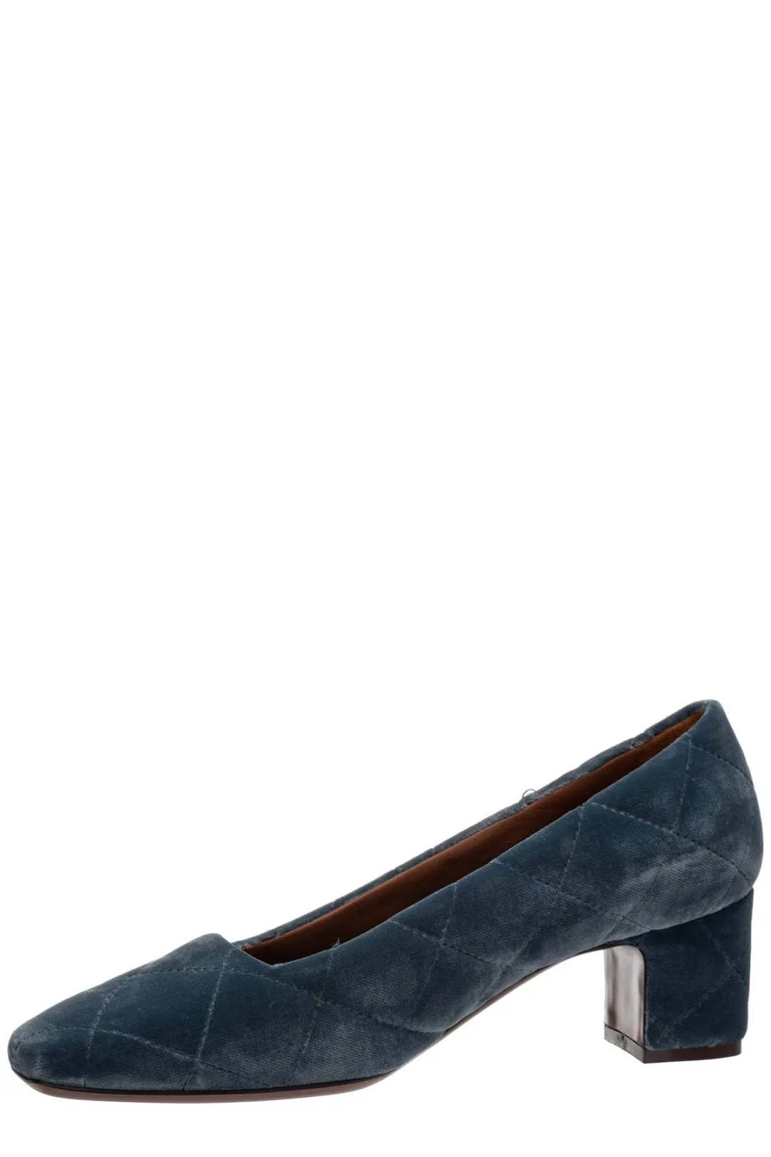 L'Autre Chose Square Toe Quilted Pumps